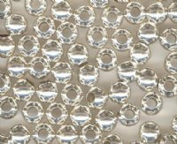 SS2415  10 5mm Smooth Round Sterling Silver Beads (Small Hole)